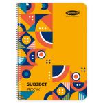 Sundaram | A4 Size | Six Subject NoteBook | Spiral Bound | 300 Pages | 21 x 29.7 Cm | Single Line | Water Proof Poly Cover | Versatile for School, Home & Office | Colors and Designs May Vary