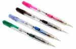 Ledos Multicolor Plastic Baile 0.7 mm Mechanical Pencil with Eraser (Pack of 4)