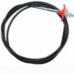 ASHGUJ Stainless Steel Hair Catching Claw Drain Sewer Cleaner Spring Wire Sink Pipe Dredge Cleaning Stick Drain Plunger Unblocked Kitchen Bath Basin Hair Remover Tool - 5ft (160cm)