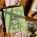 AUBERGINE KAKASHI HATAKE EMBELLISHMENT DIY ARTWORK KIT