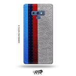 Tweakymod Printed Leather Strips Back Cover For Samsung Note 9