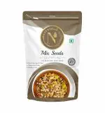 Navkaar Organic Mix Seeds 200gm (Sunflower, Chia, Flax & Pumpkin Seeds) | Natural Mixseed For Eating Weight Loss Hair Growth | Rich in High Fiber, Omega-3, Protein, Antioxidants | Pack of 200g