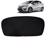 Kingsway Car Rear Windshield Sun Shades Curtains for Honda Jazz, Model Year : 2014 - 2018, Dicky, Color : Black, Cotton Mesh, 1 Piece