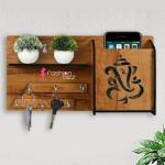 FASHION BIZZ WOODEN KEY HOLDER WALL HANGING