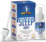 Nutrisharks Melatonin 3mg Sleep Spray Vitamin Supplement - Non Habit Sleeping Aid Drops - 30mL