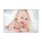 PnF Paper Self Adhesive Newborn Cute Baby Girl, Boy Wall Poster-1327, 12 X 18 Inch