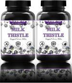 Naturewell Milk Thistle For Liver Support And Liver Detox For Men And Women Pro, 60 Capsules Each (Pack Of 2)