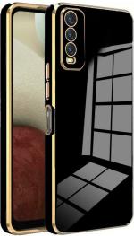 RICHBURG Vivo Y20 Black Silicon and Rubber Comfortable Hand Feelings Mobile Back Cover