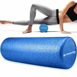 Strauss High Density Foam Roller, 30cm, (Blue)