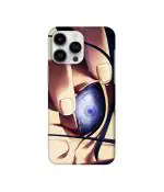 Casotec Anime Naruto Eye Design 3D Printed Hard Back Case Cover for Apple iPhone 14 Pro Max