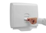 Kimberly-Clark White Aquarius Wall Mounted Toilet Seat Cover Dispenser