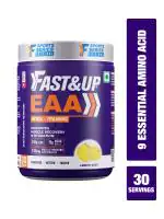 FAST&UP EAA Intra - Training/Workout drink Powder(EAAx9) - 30 servings (Lemon Zest), Purple