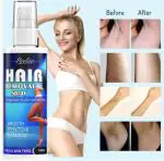 LEETEE Hair Removal Spray for Men Painless Full Body Hair Removal Spray for Chest, Back, Legs, Under Arms & Intimate Area Easy To Use Quick Result Hair Remover Spray - 100ml