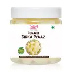 Delight Foods Sirka Pyaaz 350g| Pickled Round Onions in Vinegar