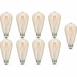WIPRO 8 W Standard E27 LED Bulb Yellow ( Pack Of 9 )
