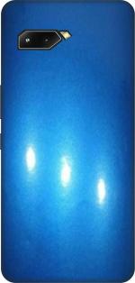 SRG INFOTECH ASUS_ ROG_ Phone_ ZS600KL Mobile Skin (Blue Sparkel Gloss)