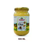 MOLIMOR A2 Pure Ghee | 100% Desi Gir Cow | Vedic Bilona Method | 500 ML Glass Bottle