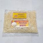 Bhakti2Shakti - Making Worship Special Akshat 50 gms. Pack | Daily Pooja Needs | White Akshat | Chawal | Rice | Akshada