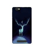 Casotec Horn Dear Design Printed Silicon Soft TPU Back Case Cover for XOLO Era 4G