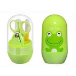 Chinmay Kids Baby, Infant and Toddler Grooming Nail Cutter Kit with Scissors/Baby Nail Clipper Safety Cutter & Manicure Pedicure Care Kit (Green)