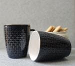 Vowgifty Ceramic Coffee Mug Set of 2| Microwave Safe Tea Cups (350 ml) Coffee Cup| Best Gift