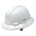 VENUS H-6000 Vent Series Safety Helmet For Construction(White) ISI Certified Industrial Safety Full Brim Exclusive Ratchet Type Adjustment with Chin Strap, Head Protection for Outdoor & Industrial Work