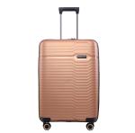 Nasher Miles Pink Polypropylene Sahara Hard Sided Trolley Bag 1 Pc 65 cm