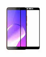 GADGETRONICS Infinix Hot 6 Pro Black Tempered Glass Anti-fingerprint and Scratch Resistant Screen Protector