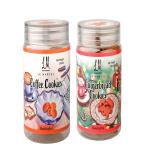 LE MARCEL Combo Pack of Coffee Cookies - 175gm and Gingerbread Cookies - 215gm - Baked, Crunchy & Tasty Gourmet Snacks