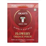 Okayti Flowery Orange Pekoe Black Tea (Pack of 1) - 500 Gm |100% Organic Single Estate