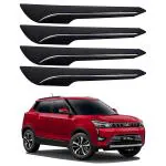 Oshotto (BP-04) Car Black Rubber Bumper Protector/Corner Moulding Compatible with Mahindra XUV 300 -(Set of 4 pcs)