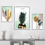 saf Digital Reprint 19.5 inch x 34.5 inch Painting (With Frame, Pack of 3)