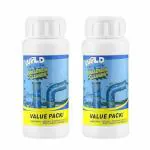 NEPROENT Powerful Sink & Drain Blockage Cleaner Portable Super Power Drain Cleaners Powder Cleaning Tool for Sink Toilet Bathroom (pack of 2) Incomplete