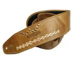 antigo 3 Inch Wide nch Wide 15 MM Cushion Padded Leather Guitar Strap/Belt Size Adjustable 42-56 Inch for BASS/ELECTRIC/ACOUSTIC GUITARS