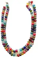 Spherulemuster Crystal Crystal Mala,Multicolor