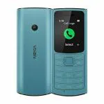 Nokia 110 4G with Volte HD Calls, Up to 32GB External Memory, FM Radio (Wired & Wireless Dual Mode), Games, Torch | Aqua