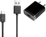 Webilla Wall Charger Accessory Combo For Xiaomi Redmi 2 (Black)
