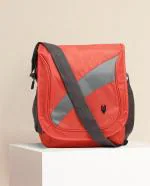 Krishiv Maximus Crossbody Men One Side Sling Bag Business Messenger Bags Travel Slings (Orange)