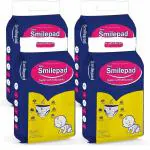 Smilepad Baby Diaper Pant Style Extra Large Size ( XL) 12 to 17 kg Rash Free Pack of 4 (200 Diapers)