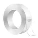 SCENTY NANO TAPE Double Sided Tape Heavy Duty - Multipurpose Removable Traceless Mounting Adhesive Tape for Walls Washable Reusable Strong Sticky Strips Gel Grip Tape