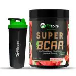 Fitspire Super Gold Bcaa Protein Supplement Powder 250gms with Shaker- Watermelon Flavour