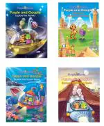 Purple & Goople Series Story Books Pack of 4 || Purple Turtle