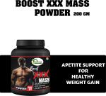 Inlazer B,oost 3X Weight Gain Powder _ Daily Protein Powder With Herbal Blend For Power Weight Gainers/Mass Gainers (200 g, No Flavour)