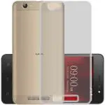 Casotec Soft TPU Back Case Cover for Lava X28 - Clear