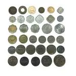 PMW - 34 Different Indian Coins - 1,2,3,5,10,20,25,50 Paise Set - Used & Good Condition