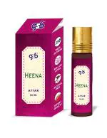 GSB Heena Pure Natural Attar/Itra/Perfume Roll On | Alcohol Free | Long Lasting | Undiluted | Unisex