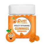 Fuel n Fantastic Gummies Flowing Multivitamin Orange Gummy For Adults & Kids, 2 Daily