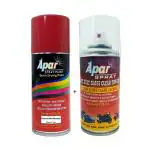 APARSPRAY Automotive Spray Paint Radiant Red Metallic (RC Colour Name) + GC Compatible for Honda Civic, City, Amaze, WR-V, Jazz, Accord, CR-V and City Hybrid Cars -225 ml (Pack of 2-Pcs)