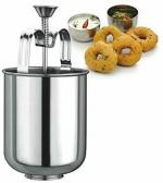 COINFINITIVE Mendu Vada Maker Stainless Steel with Stand, Mendu Vada Machine