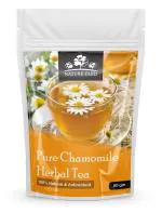 NATURE YARD Pure Organic Chamomile Tea Loose Leaf flowers 200gm Good for stress Anxiety Sleep Skin l Fresh buds direct from farms